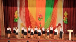 Первоклашки всюду первоклашки! - вокально - хореографическая студия "Овация".