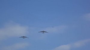 Авиашоу Ростов-на-Дону, 21 марта 2015г., Ту-95 стратегический бомбардировщик