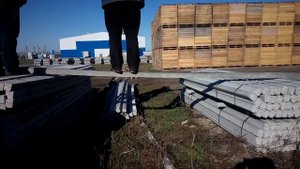 Бетонные столбы для опорных конструкций в виноградниках и садах