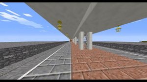 КИЕВСКОЕ МЕТРО В МАЙНКРАФТ СТАНЦИЯ ЛЕСНАЯ