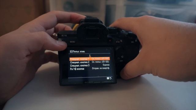 Sony a7 III как отмечать фотографии звёздочками