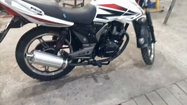 Мотоцикл из пластилина- Musstang Region МТ200-8 смотреть онлайн