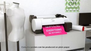 Canon imagePROGRAF TA Series Product Intro | 5 Colour Pigment Ink | TA-5200, TA-5300