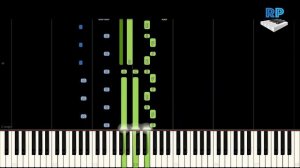 ABBA - Money Money Money - Synthesia Piano Tutorial