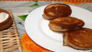 Оладьи с творогом