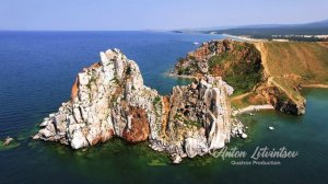 Байкал, Ольхон, Хужир. Из Краснодара до Байкала на машине, июль 2021 года. Снято на DJI Air 2S.