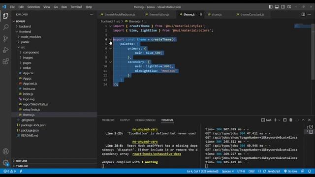 MUI (Material UI) dark theme mode / Redux - Build a complete Fullstack Job portal MERN Stack app смотреть онлайн
