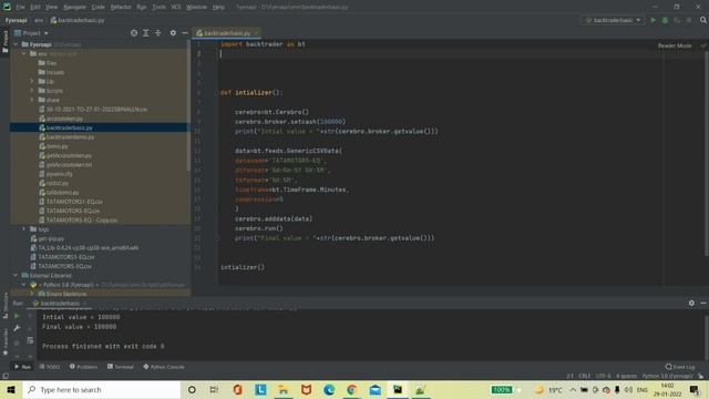 Backtrader python api #RSI startegy# backtesting # complete working knowledge