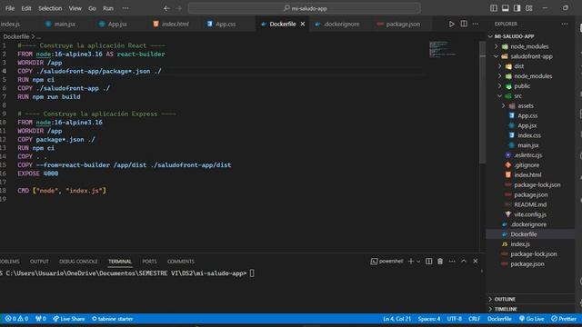 Laboratorio Docker GraphQL -React (Camilo Gómez Cristancho) смотреть онлайн
