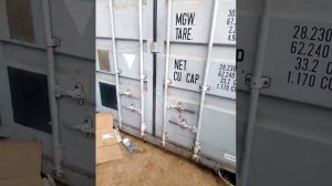 Морской контейнер