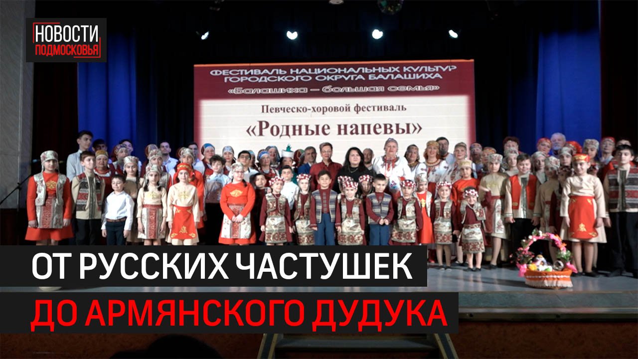 Шестой фестиваль национальных культур проходит в Балашихе