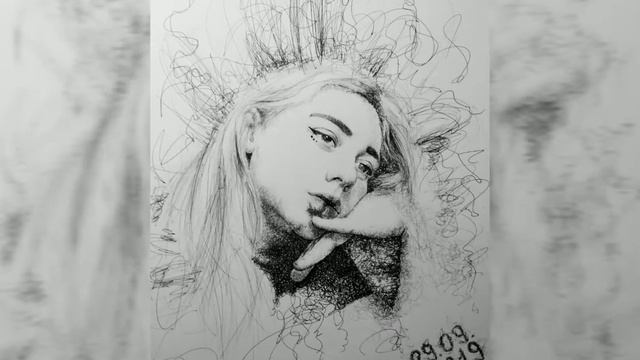 S_MIRON_ART. Портреты ручкой. scribbles. смотреть онлайн