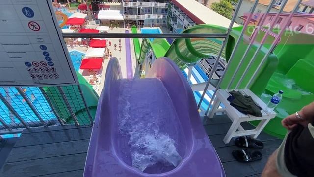 Лазаревское аквапарк / Лазаревский аквапарк №1 / НОВЫЙ высокоскоростной аттракцион смотреть онлайн