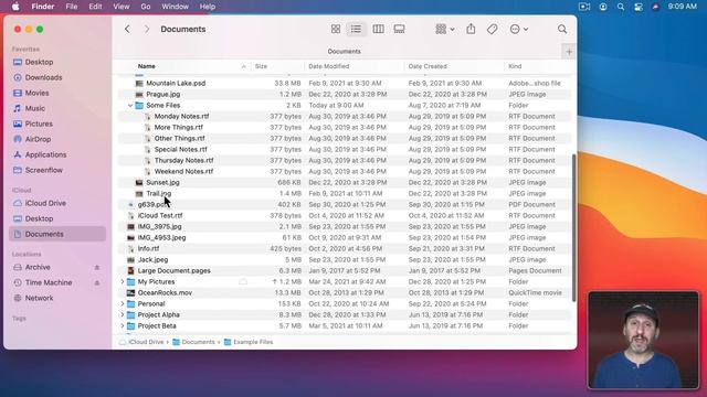 Navigating Around In the Finder On a Mac смотреть онлайн
