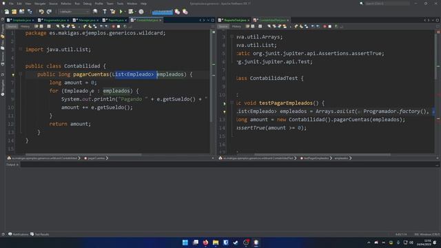 ¿Cómo funcionan los wildcards de un genérico? смотреть онлайн
