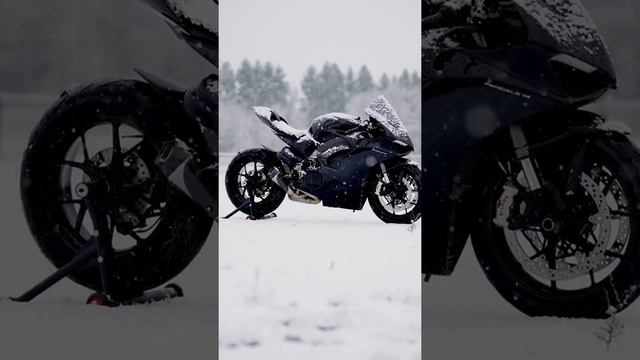 Ducati in winter