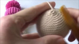 Пупс крючком. Часть 4. Голова // мастер-класс toyfabric