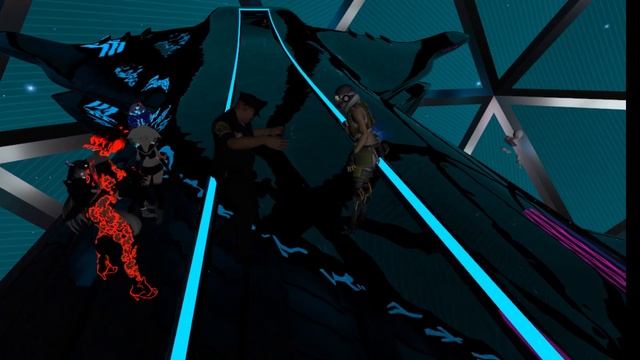 Cop dances to Pussycat Dolls - Buttons VRChat reaction смотреть онлайн