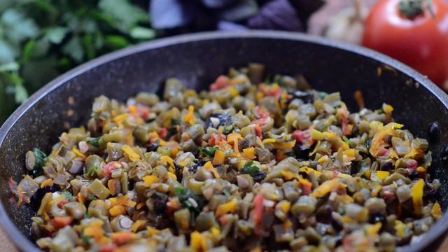 Вкусняшка. Блюдо из спаржевой фасоли. Быстро, вкусно, полезно смотреть онлайн