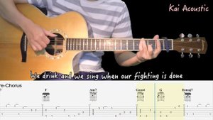 So Ist Es Immer(Hiroyuki Sawano)|Attack on Titan season2|FingerstyleGuitarTutorialTAB&Chords &Lyric