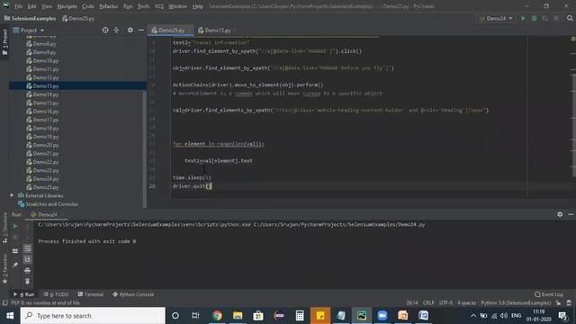 Scenario 17: Handle Mouse Hover Part 2 || Selenium Python for Beginners