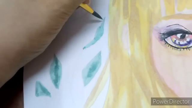 Practice paint with me : Meet Orabelle (means golden beauty) смотреть онлайн