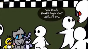 комикс фнаф 1 часть