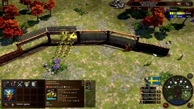 NÃO COMETA MAIS ESSE ERRO! - COMO FAZER MUROS SEM PILARES - AGE OF EMPIRES 3 DE [PT-BR] смотреть онлайн