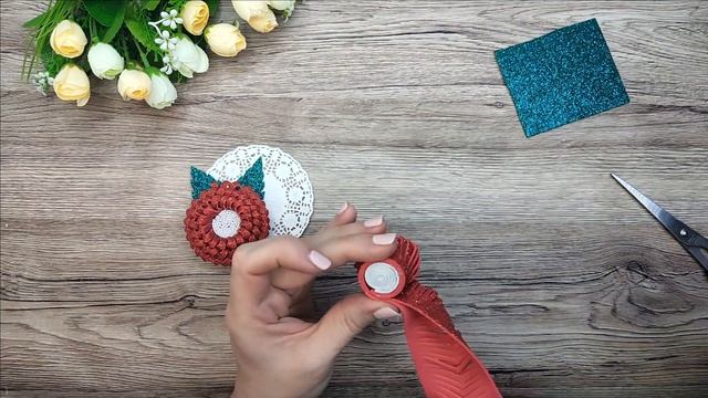 ? DIY Glitter Foam sheet craft ideas ? Goma eva | Цветы из фоамирана @OldisDIY смотреть онлайн