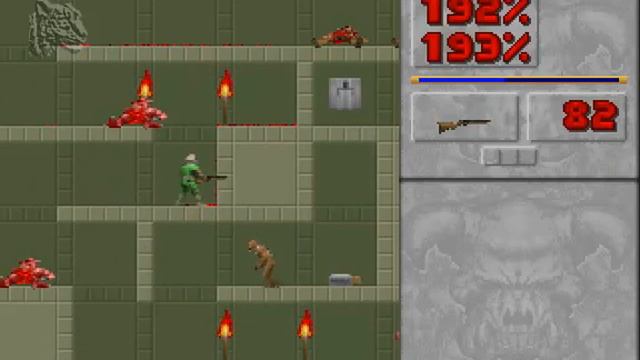 Doom2D тайники - Уровень 10 смотреть онлайн