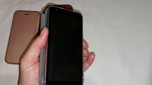 Демонстрация разных цветов Чехолов-книжка для тел ZTE BLADE A31 LITE роз зол, бордо перламутр, т-син смотреть онлайн
