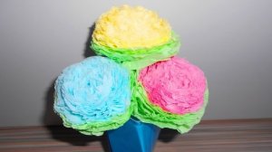 Как сделать ЦВЕТЫ ИЗ САЛФЕТОК