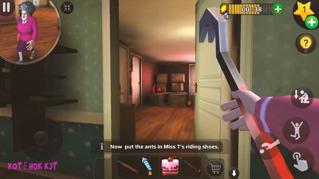 МИСС ТИ КУПИЛА ЛОШАДЬ Злая Учительница Scary Teacher 3D на КОТЁНОК КЭТ смотреть онлайн