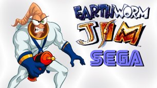 Прохождение игры Earthworm Jim - 1. (6 ЧАСТЬ)  SEGA - HD Full 1080p.