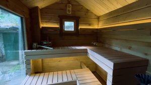 Индивидуальный проект бани Укко 6,5х2 м