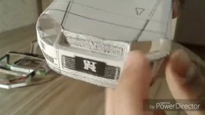 Как сделать модель машины из бумаги (Nissan skilyne r34)#1