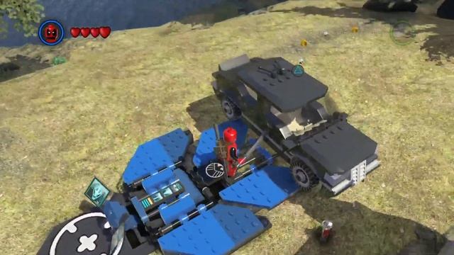 Весь ТРАНСПОРТ в LEGO MARVEL Super Heroes