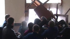 В украинской Жмеринке погромом закончилось очередное заседание горсовета