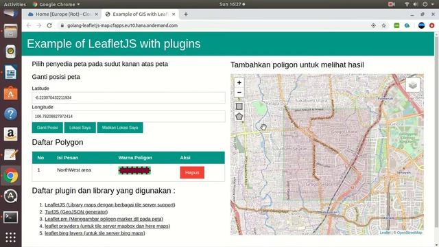 Deploy Golang apps ** LeafletJS Map ** on SAP Cloud Platform смотреть онлайн