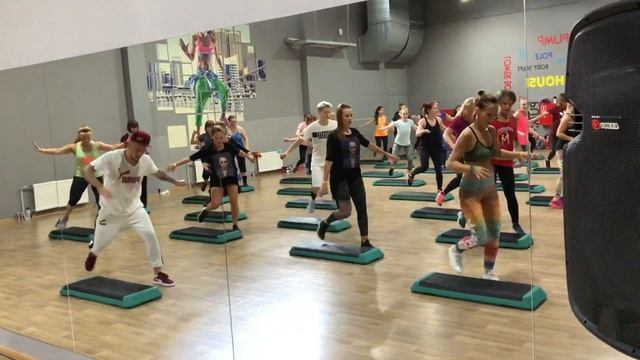 @sashaoshkin “Step New Style” in #фитнесдни 23.06.2018 Saint-Petersburg(Russia)