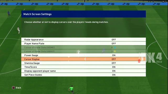 System setting // PES E FOOTBALL 23 PS3 смотреть онлайн