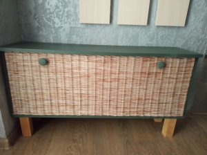 Переделка  обувницы ._ Бумажная лоза ._ Ч. 1