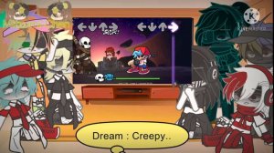 Sans aus react to Ink X-Tale Event | new intro | Mitzumi-Chan | Undertale | fnf | Gacha Club