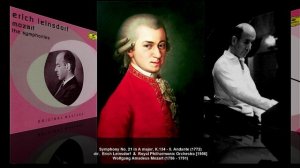 W.A, Mozart - Symphony No.21 in A major, K. 134 (dir. Erich Leinsdorf, 1956}