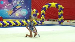 Арина Лебедева 2011 «Юные Звездочки» Булавы