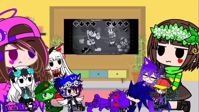 youtubers and random people react to Unknown Suffering reanimated/ Gacha Club смотреть онлайн