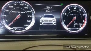 Изменение дизайна панели приборов Mercedes W222 на AMG.