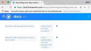 Angular | BEAwA #66 - Overriding Ionic SASS Variables [By Mosh Hamedani]