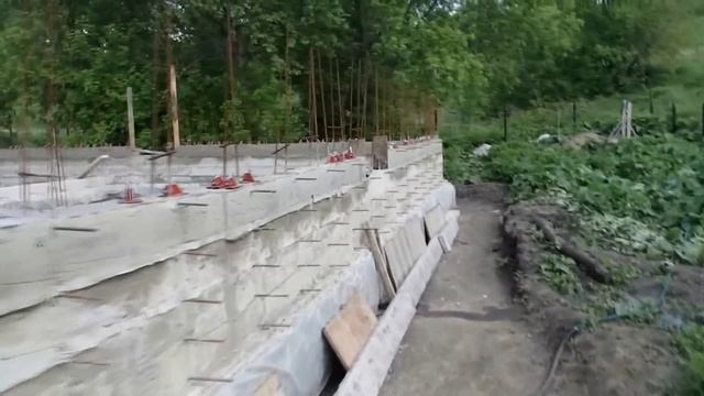 Стены из монолитного железобетона. #Строим ЖБ Дом