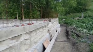 Стены из монолитного железобетона. #Строим ЖБ Дом